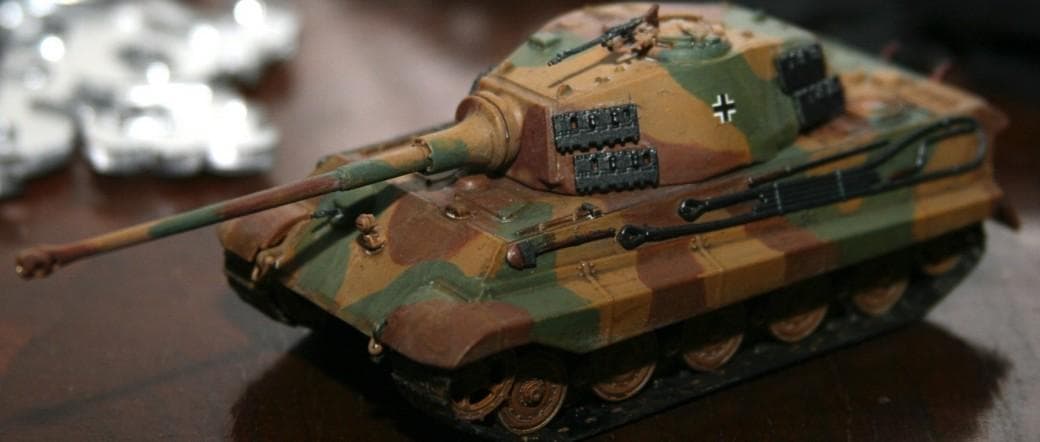 King Tiger in 1:72 scale by Revell